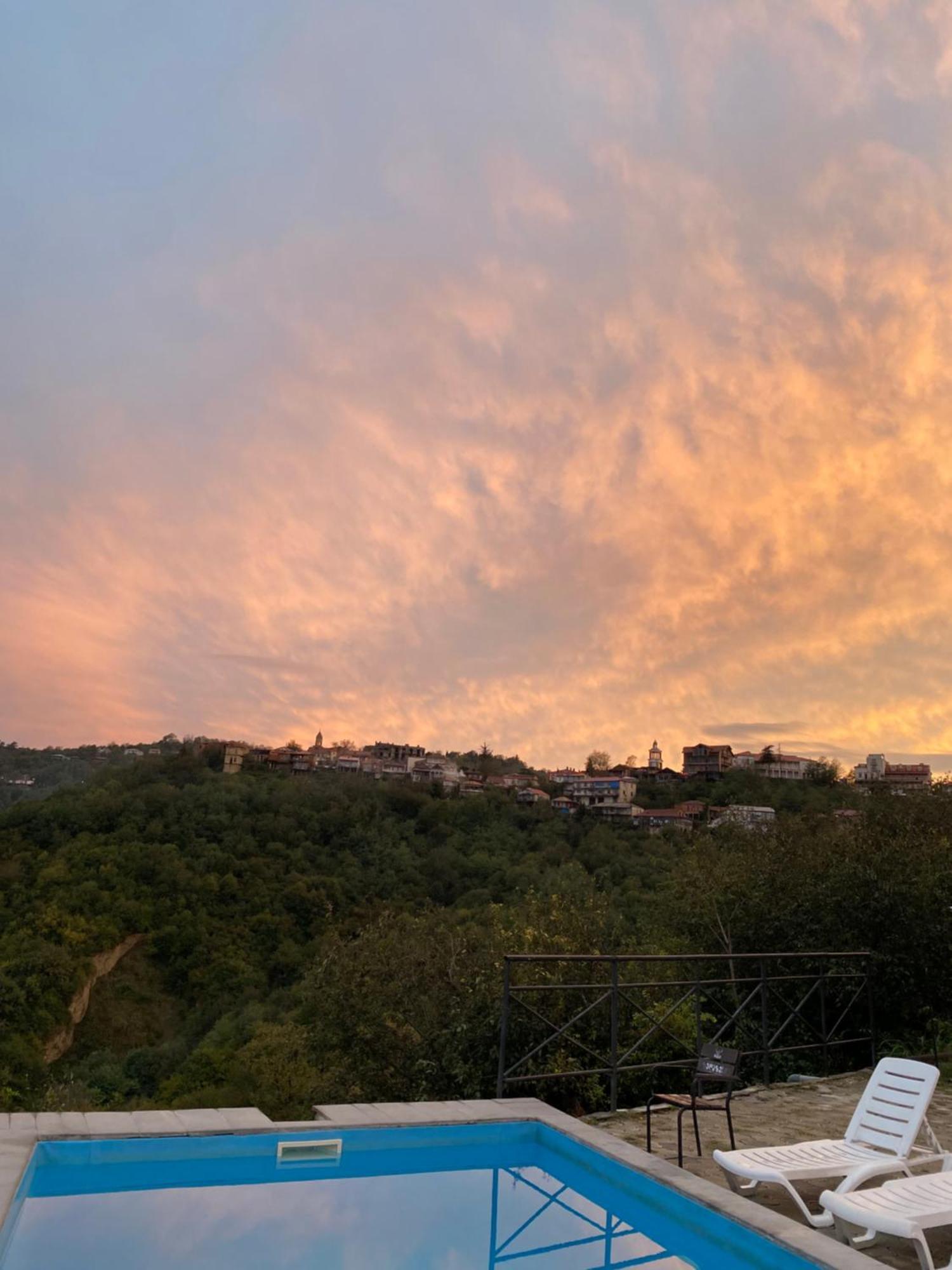 Hotel Panorama à Sighnaghi Extérieur photo